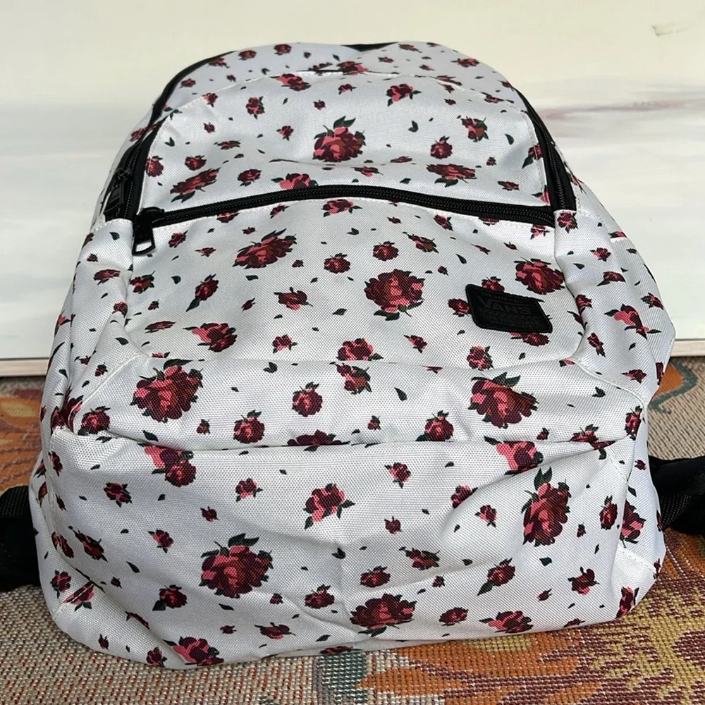 VANS Ranger 2 Prints Roses White Women's Backpack VN0A7UFM3KS
NWT - Picture 13 of 16